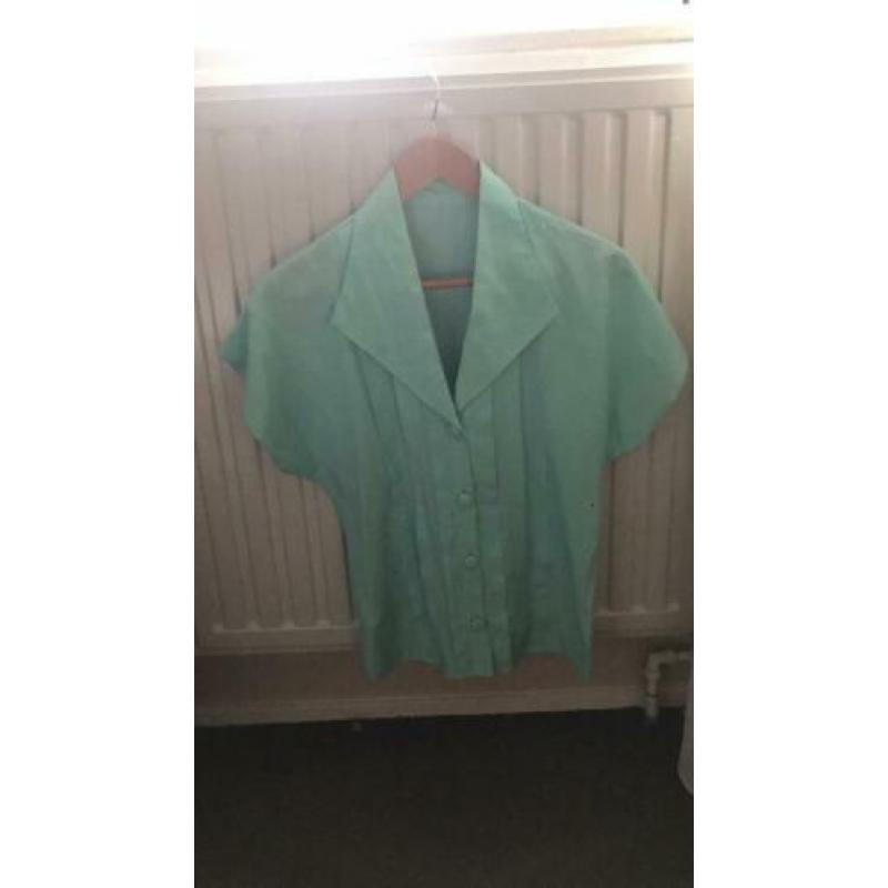 Prachtige vintage blouse maat m zgst