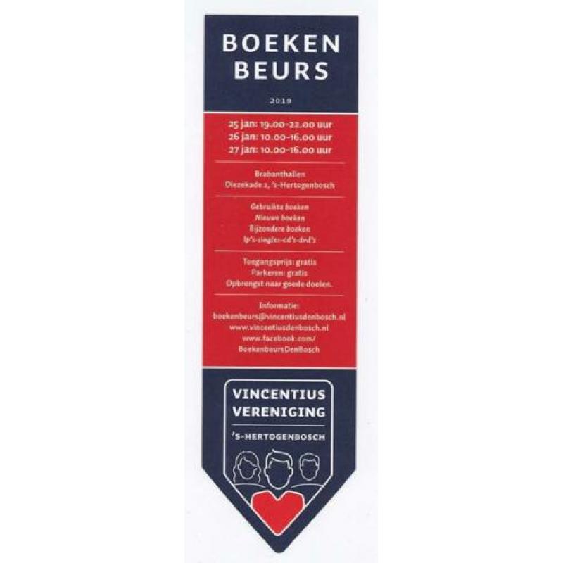 Boekenbeurs Vincentiusvereniging 's-Hertogenbosch 2019