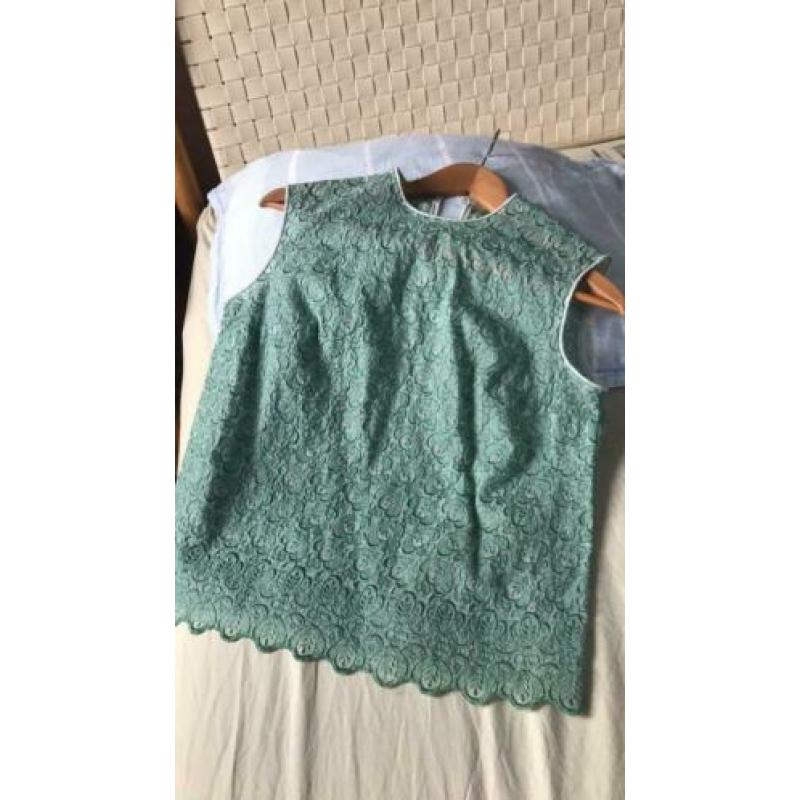 Prachtige vintage blouse maat m zgst
