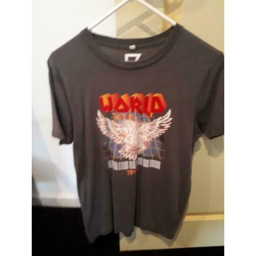Grijs world of the tour shirt van Esthrz maat xs