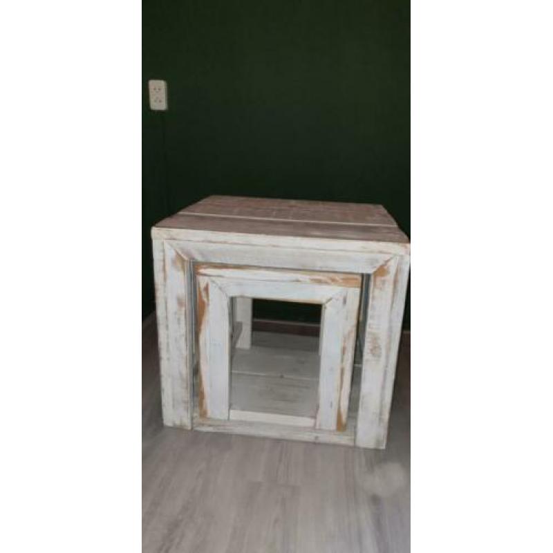 3 Tafels van steigerhout