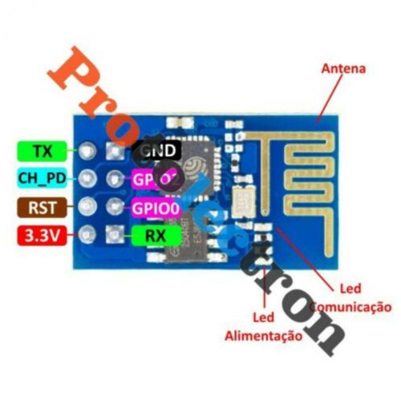 ESP8266 Wifi module (Protolectron)