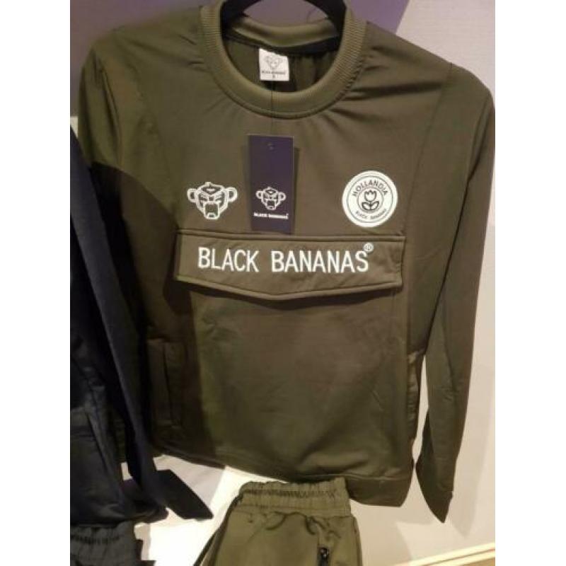 Black BANANAS Sweatpak GROEN Maat S NIEUW