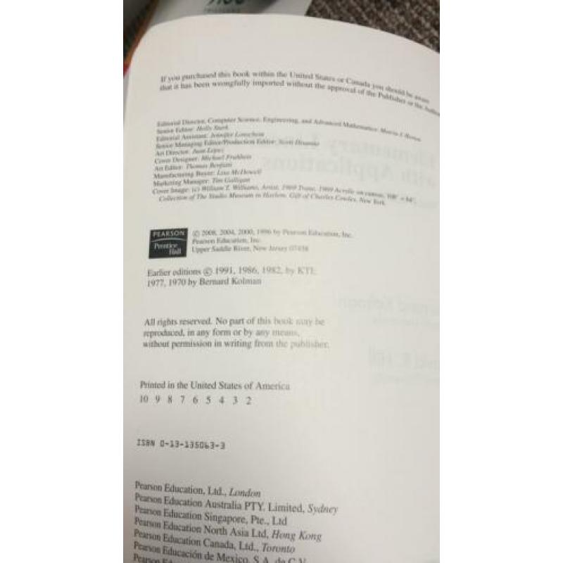 Linear Algebra Bernard kolman
