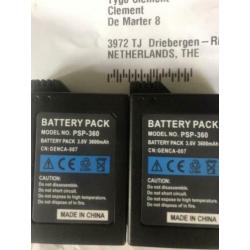 Psp batterij ik wil er minimaal €15,00 euro voor