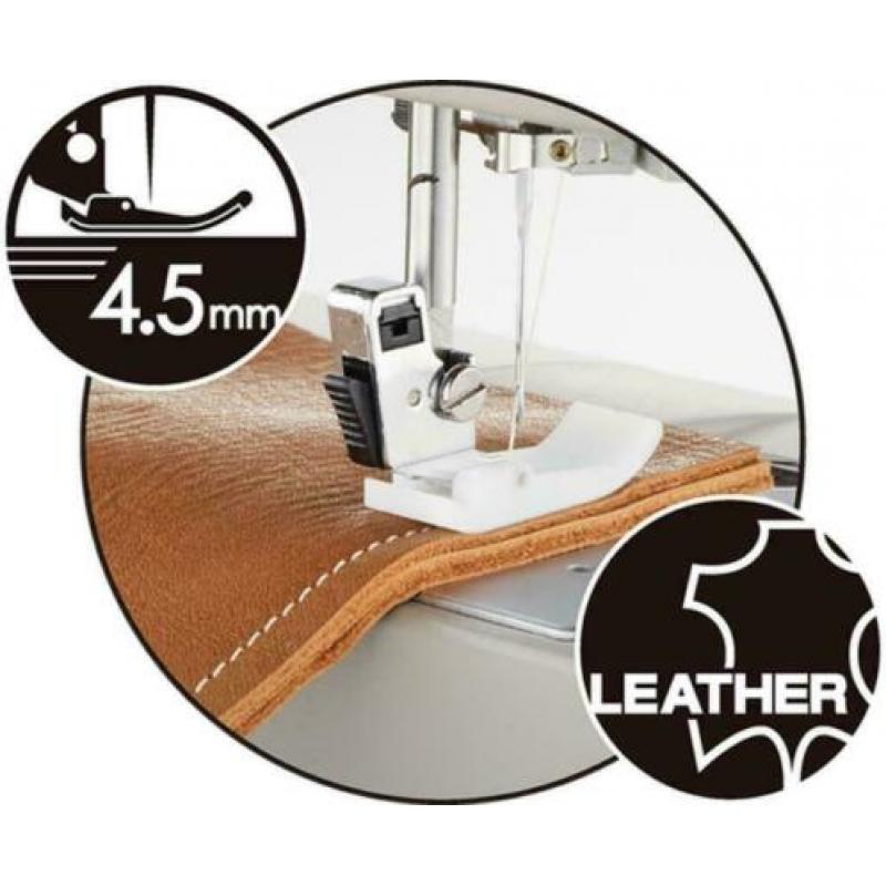 DE Toyota POWER FabriQ 17 Naaimachine OOK VOOR LEER/JEANS