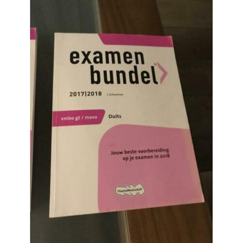 Examenbundels mavo ex-du-wi-gs-ne