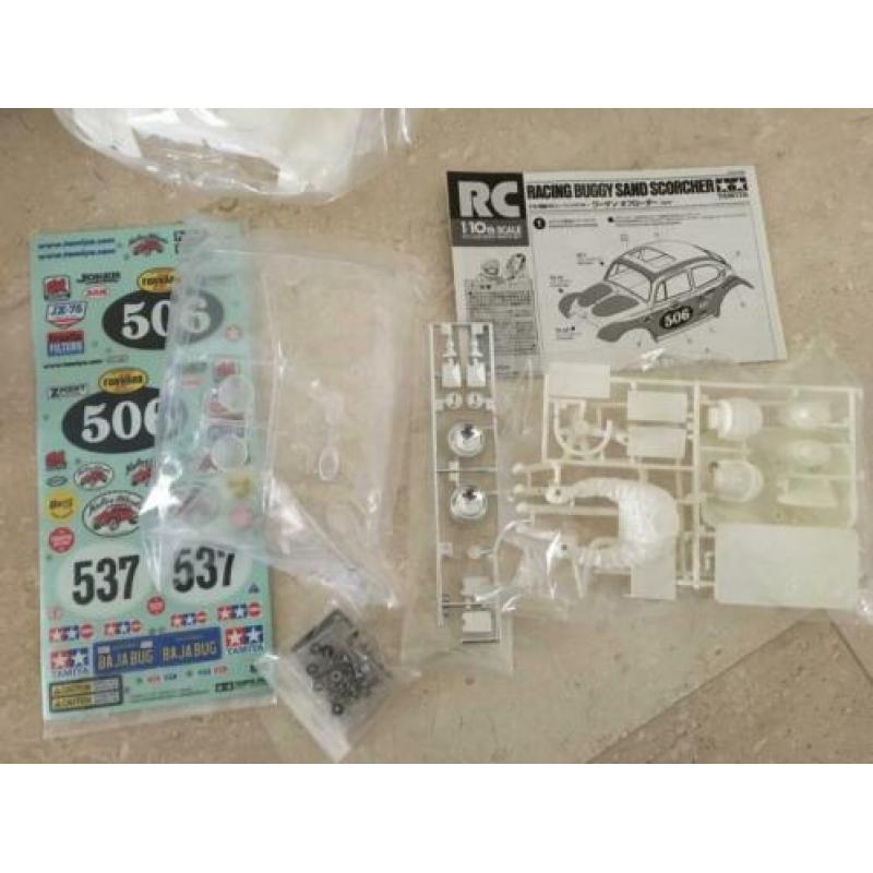 Vintage Tamiya Sand Scorcher - aftermarket body