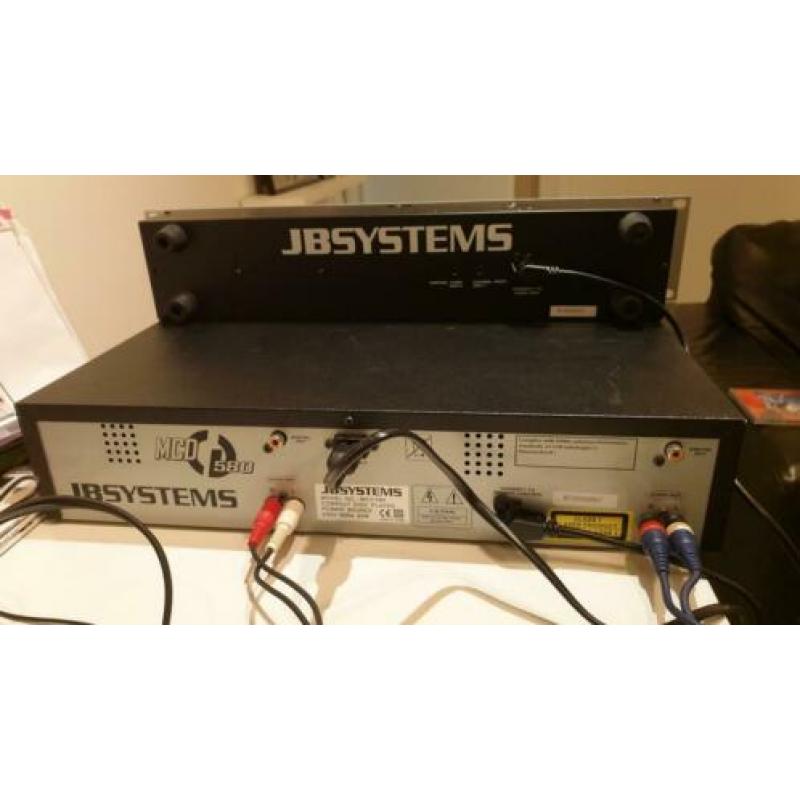 Dubbele CD speler JBSYSTEMS pro series MCD 580