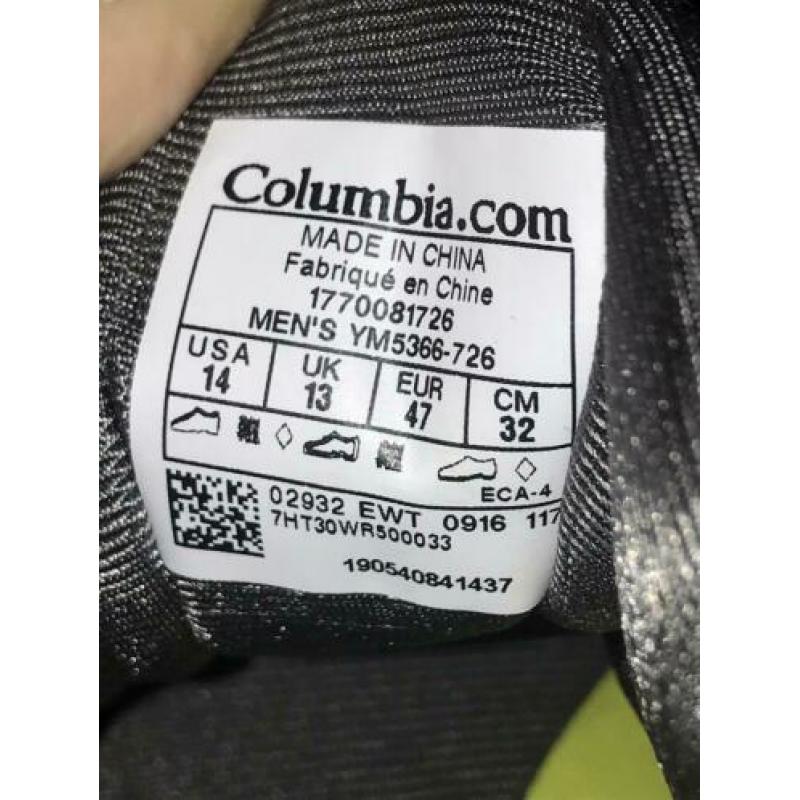 Montrail Columbia Trail running schoenen mt 47 bijna nieuw