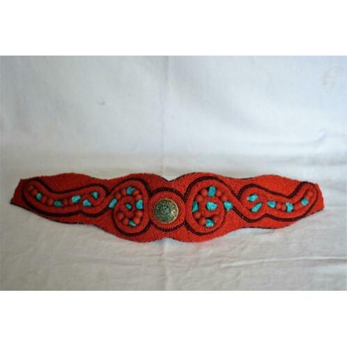 Vintage Tibetaanse( Ibiza look) klederdracht riem/ceintuur