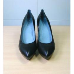 Miss Behave leer high heels hoge hakken pumps 41 nieuwstaat