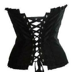 Korset wit zwart of rood met string