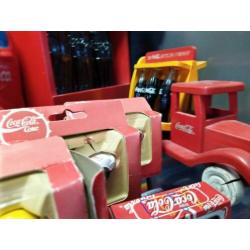 Coca cola verzameling auto's en vrachtwagens uniek Pol