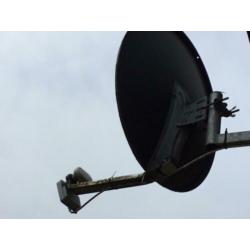 Canal digitaal schotelantenne dubbele kop compleet