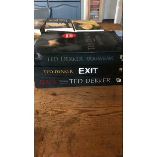 3 x Ted Dekker. Oogwenk. Exit. Dri3
