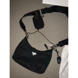 Prada sold out hobo bag
