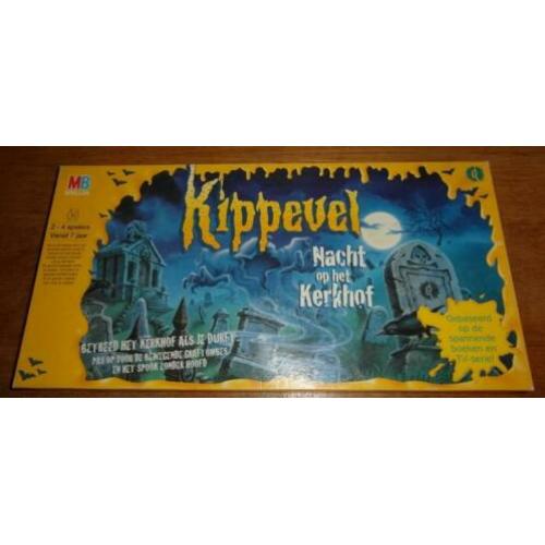 Kippevel nacht op het kerkhof spel van MB