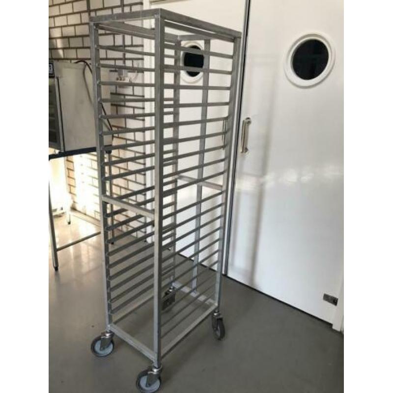 Aluminium regaalwagen 20x1/1 gastronorm