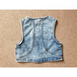 Te koop: leuk vestje van Dutch Dream Denim, maat 152