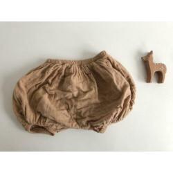 Bloomer poudre organic, maat 80, kleur tan