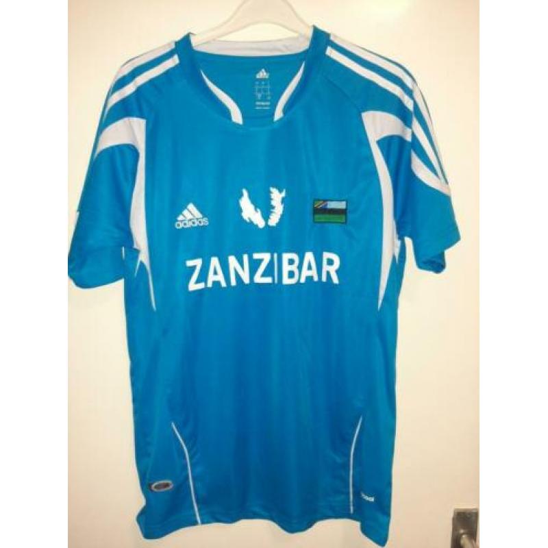 Zanzibar shirt voetbalshirt Adidas Large L