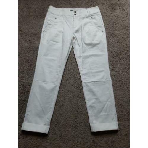 Witte chino broek maat W38/L32
