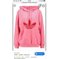 Adidas Hoodie chalk pink