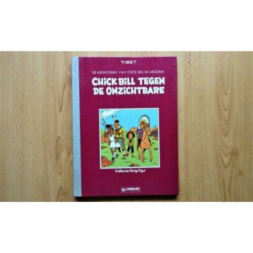 Chick Bill tegen de onzichtbare, 1e druk, Hardcover, linnen
