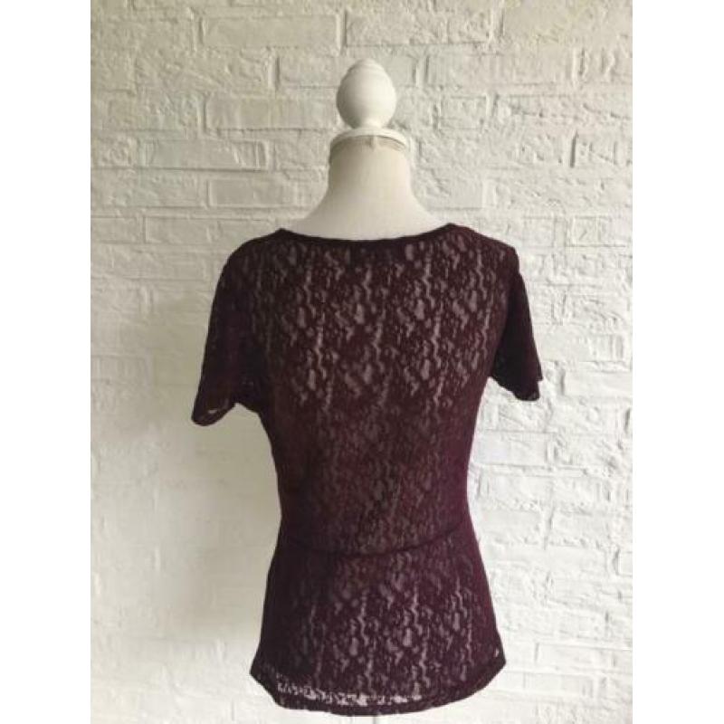 Prachtige kanten top van Studio Anneloes maat M