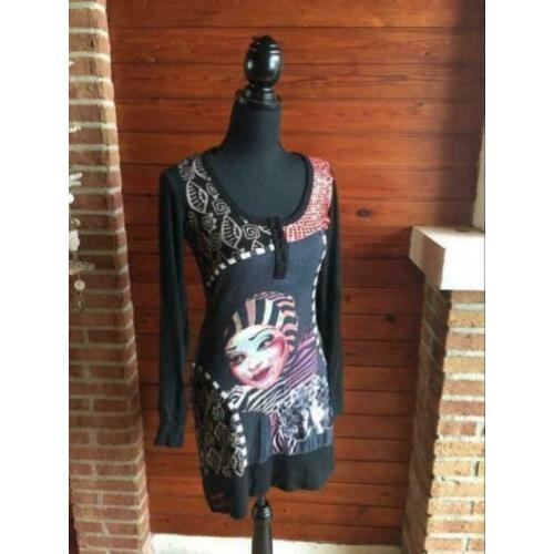 fantastisch mooi orgineel desigual tuniek maat S / M