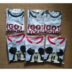 7 x nieuw shirt maat 100, 120, 130 en 140 cm