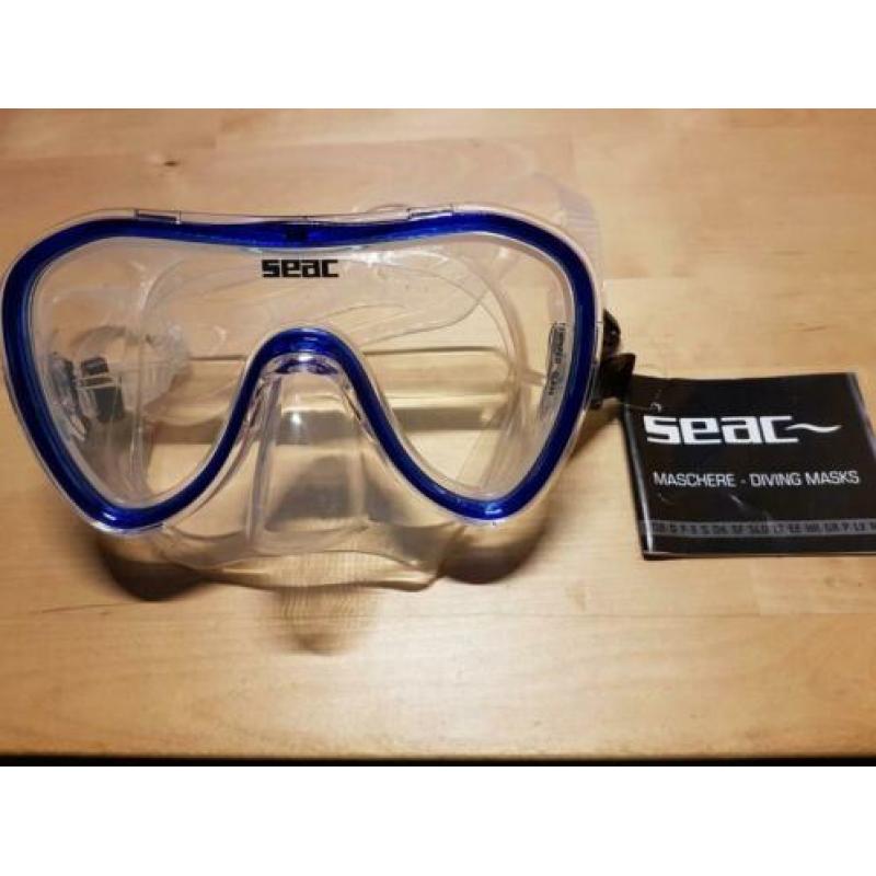 Seac snorkelset blauw