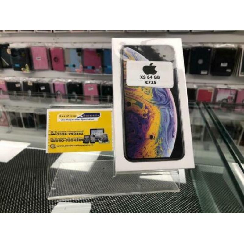 Actie !! IPhone XS 64GB Silver Nieuwe Geseald Marge €725