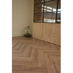 Visgraat Laminaat G5 drop lock makkelijk leggen!