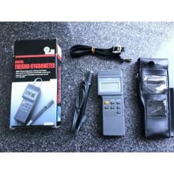 Hydrometer vochtheidsmeter digital