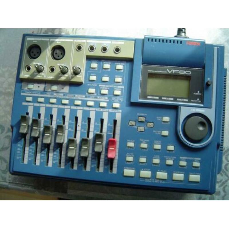 fostex vf 80 digital recorder portastudio