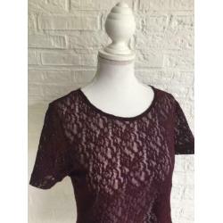 Prachtige kanten top van Studio Anneloes maat M