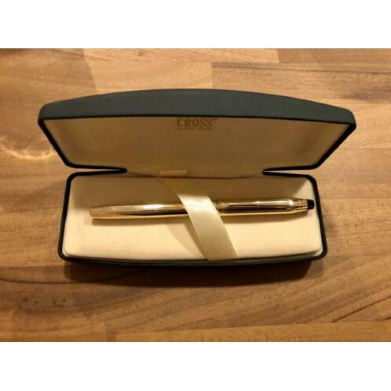 Cross vulpen rolled gold 10kt - gouden vulpen