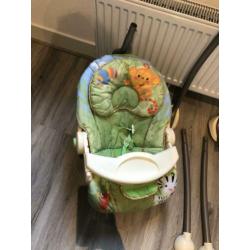Fisher Price Rainforest Swing Schommelstoel op netstroom!!