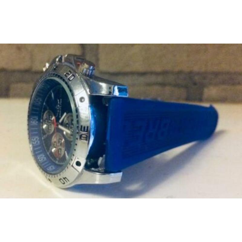 Nieuwe breitling❗️met blauwe rubber band ❗️KOOPJE ❗️
