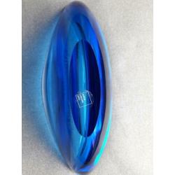 Crystal royal leerdam blauw 23x8,5x8 cm