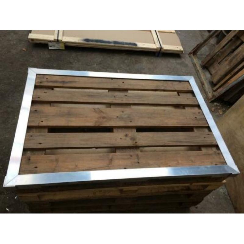 Aluminium pallet frame (3 stuks)