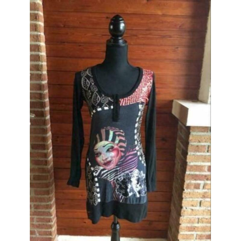 fantastisch mooi orgineel desigual tuniek maat S / M