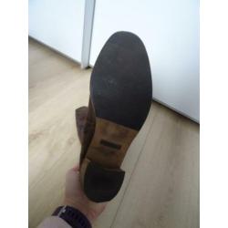 Tommy hilfiger leren dameslaarzen bruin maat 41