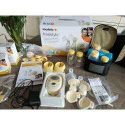 Medela freestyle dubbele kolf Zeer uitgebreid