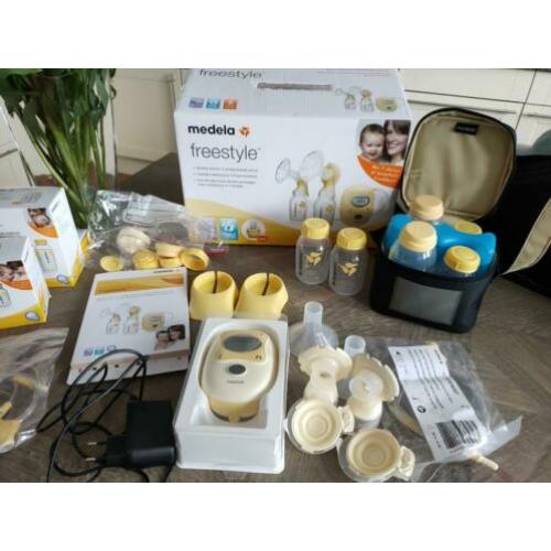 Medela freestyle dubbele kolf Zeer uitgebreid