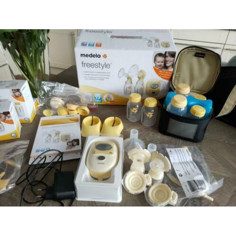 Medela freestyle dubbele kolf Zeer uitgebreid