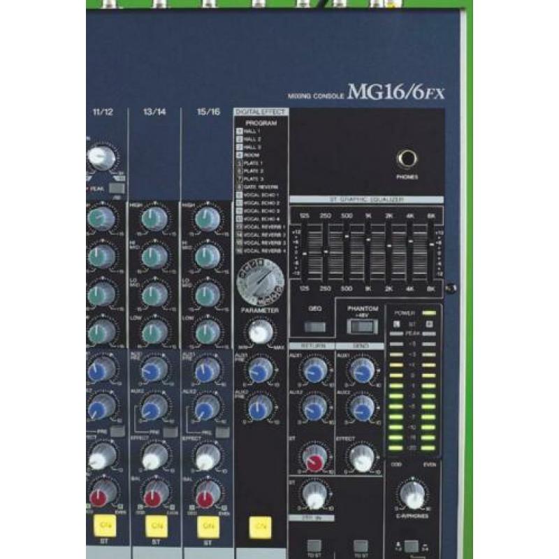 Yamaha mg16/4fx mixer zgan