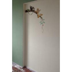 Artpainter muurschildering voor babykamer en kinderkamer